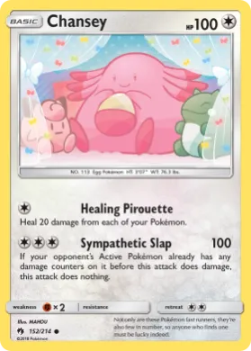 Chansey (LOT 152) Lost Thunder