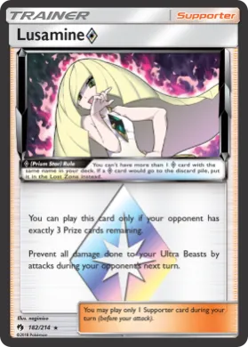 Lusamine ◇ (LOT 182) Lost Thunder