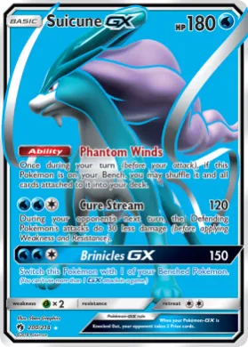 Suicune-GX (LOT 200) Lost Thunder