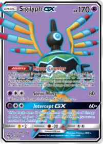 Sigilyph-GX (LOT 202) Lost Thunder