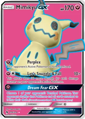 Mimikyu-GX (LOT 206) Lost Thunder