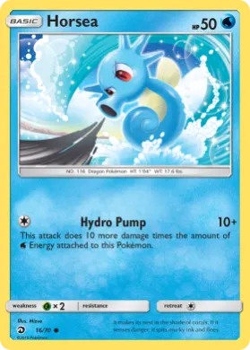 Horsea (DRM 16) Dragon Majesty