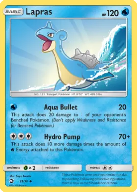 Lapras (DRM 21) Dragon Majesty