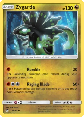 Zygarde (DRM 49) Dragon Majesty