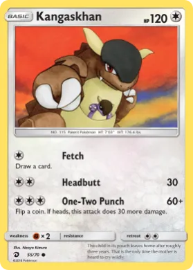 Kangaskhan (DRM 55) Dragon Majesty