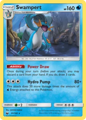 Swampert (CES 35) Celestial Storm