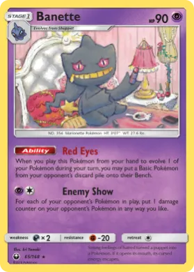 Banette (CES 65) Celestial Storm