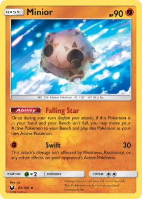 Minior (CES 83) Celestial Storm