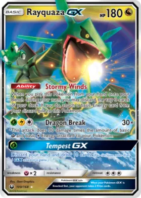 Rayquaza-GX (CES 109) Celestial Storm