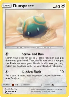 Dunsparce (CES 110) Celestial Storm