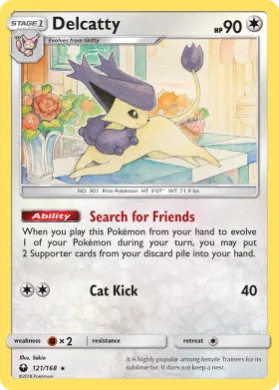Delcatty (CES 121) Celestial Storm
