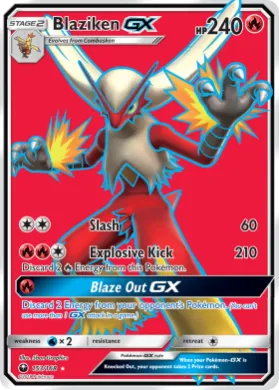 Blaziken-GX (CES 153) Celestial Storm