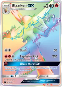 Blaziken-GX (CES 170) Celestial Storm