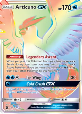 Articuno-GX (CES 171) Celestial Storm