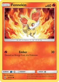 Fennekin (FLI 14) Forbidden Light