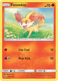 Fennekin (FLI 15) Forbidden Light