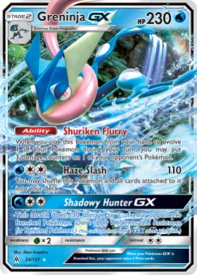 Greninja-GX (FLI 24) Forbidden Light