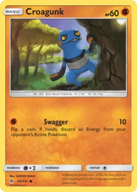 Croagunk (FLI 63) Forbidden Light