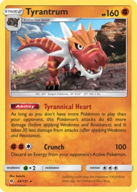 Tyrantrum (FLI 69) Forbidden Light