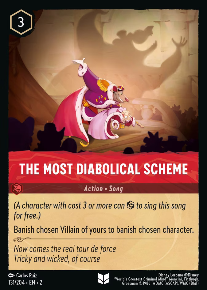 The Most Diabolical Scheme 131/204