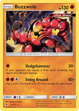 Buzzwole (FLI 77) Forbidden Light