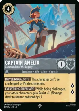 Captain Amelia (6AZS 192) Azurite Sea