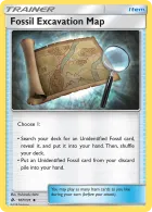 Fossil Excavation Map (FLI 107) Forbidden Light