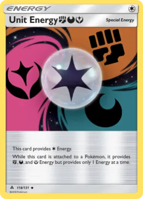 Unit Energy FightingDarknessFairy (FLI 118) Forbidden Light