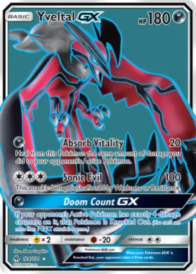 Yveltal-GX (FLI 124) Forbidden Light