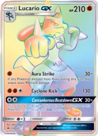 Lucario-GX (FLI 135) Forbidden Light