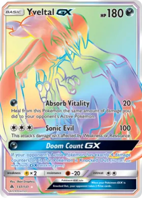 Yveltal-GX (FLI 137) Forbidden Light