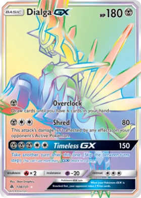 Dialga-GX (FLI 138) Forbidden Light