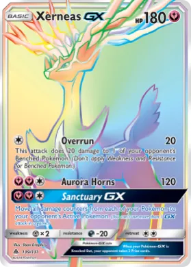 Xerneas-GX (FLI 139) Forbidden Light