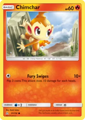 Chimchar (UPR 21) Ultra Prism