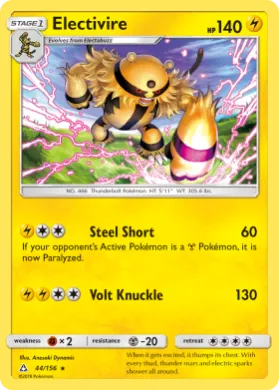 Electivire (UPR 44) Ultra Prism