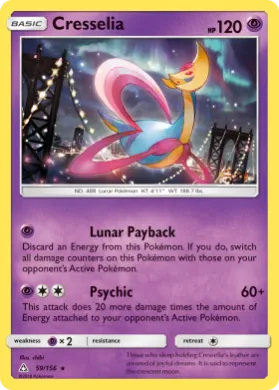 Cresselia (UPR 59) Ultra Prism