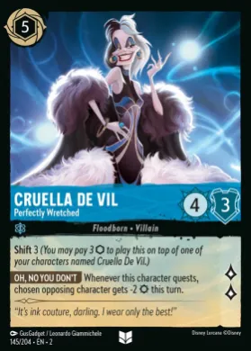 Cruella De Vil (2ROF 145) Rise of the Floodborn