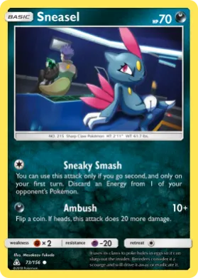 Sneasel (UPR 73) Ultra Prism