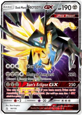 Dusk Mane Necrozma-GX (UPR 90) Ultra Prism