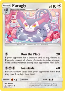 Purugly (UPR 109) Ultra Prism