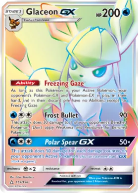 Glaceon-GX (UPR 159) Ultra Prism