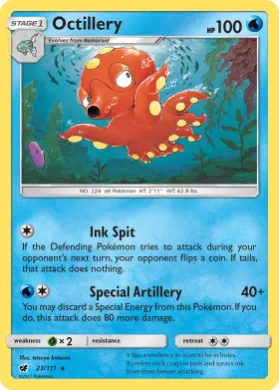 Octillery (CIN 23) Crimson Invasion