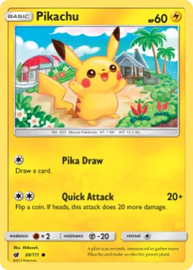 Pikachu (CIN 30) Crimson Invasion