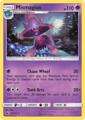 Mismagius (CIN 40) Crimson Invasion