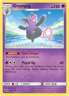 Grumpig (CIN 42) Crimson Invasion