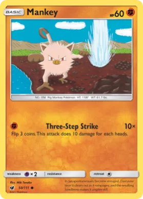 Mankey (CIN 50) Crimson Invasion