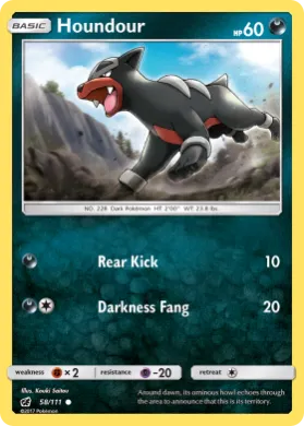 Houndour (CIN 58) Crimson Invasion