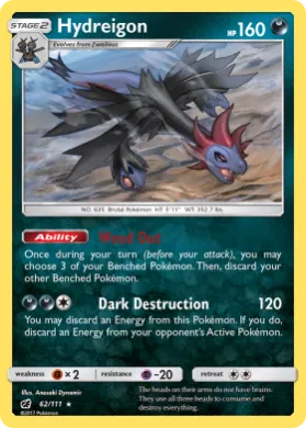 Hydreigon (CIN 62) Crimson Invasion