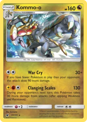 Kommo-o (CIN 77) Crimson Invasion
