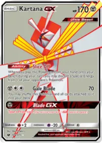 Kartana-GX (CIN 106) Crimson Invasion